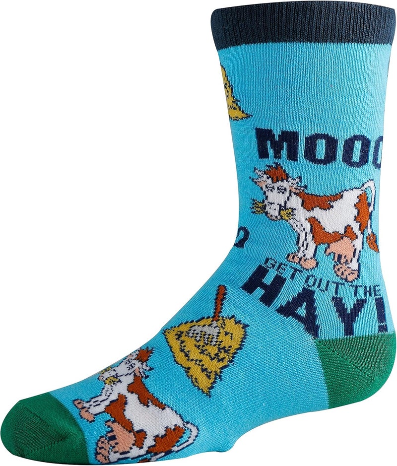 ooohyeah Kid's Novelty Cute Animals Crew Socks, Funny Crazy Silly Cool Casual Dress Socks for Boy and Girl, Size 1-5 - Image 2